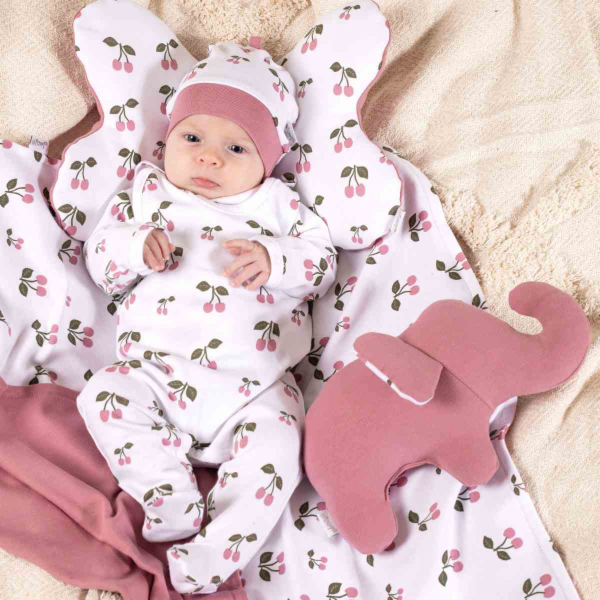 Kojenecká bavlněná čepička Nicol Emily Vel.80 (9-12m)