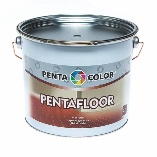 Barva na podlahu Pentacolor Pentafloor, šedá, 2,7l