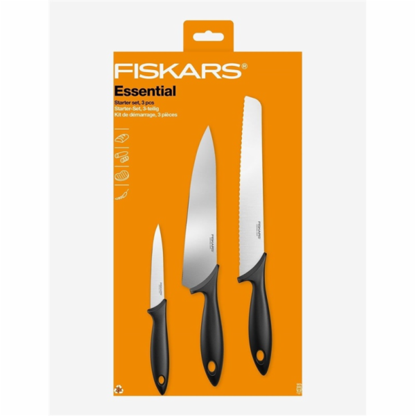 Sada kuchyňských nožů Fiskars, nerez