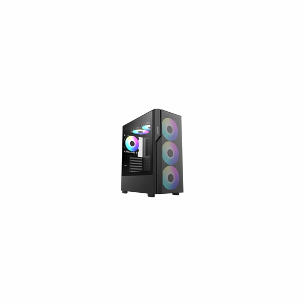 1stCOOL skříň GAMER 5, Mid tower, AU, USB 3.0, USB-C, 2x ...