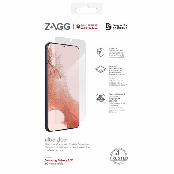ZAGG Invisible Shield Ultra Clear + fólie Samsung Galaxy ...
