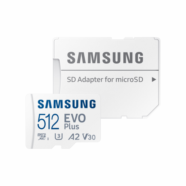 Samsung micro SDXC karta 512 GB EVO Plus + SD adaptér