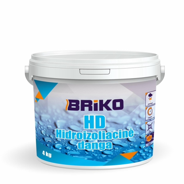 Hydroizolační nátěr Briko HD, 4 kg