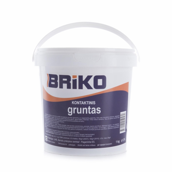 Kontaktní základní nátěr Briko, 1l
