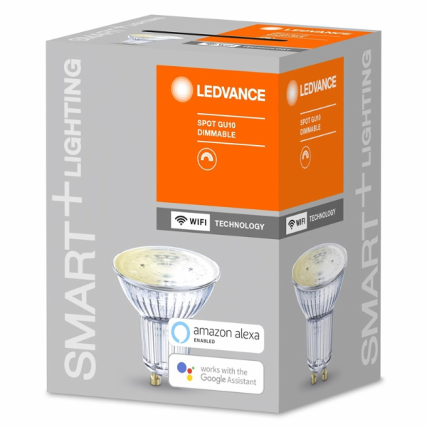 Chytrá LED lampa SMART WIFI, GU10, 5W, 350lm, stm.