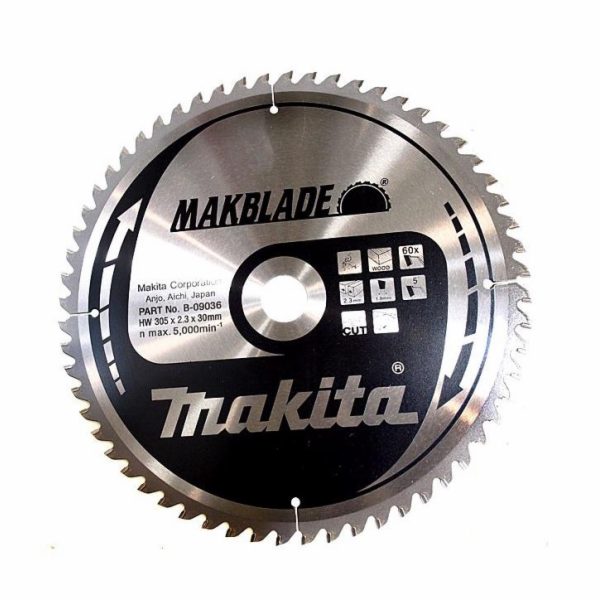 Kotoučová pila na dřevo Makita, 30,5 cm