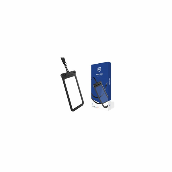 3mk pouzdro voděodolné Hydro case pro zařízení do 7", černá