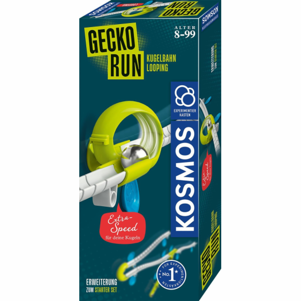 KOSMOS Gecko Run - Marble Run Loop V1, mramorový běh