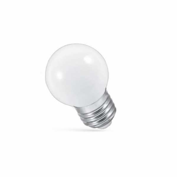 LED žárovka SPECTRUM, P45, E27, 1 W, 10 lm, 3000 K, RGB
