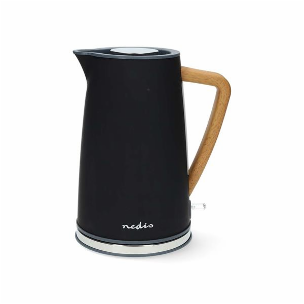 Rychlovarná konvice Nedis KAWK510EBK Soft-Touch, černá