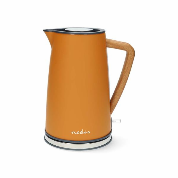 Rychlovarná konvice Nedis KAWK510EOR Soft-Touch, oranžová