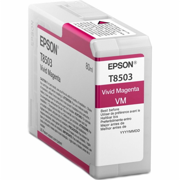 EPSON ink bar Singlepack Vivid Magenta T85030N UltraChrom...