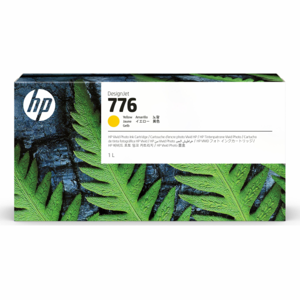 HP HP 776 1L ŽLUTÁ INKOUSTOVÁ KAZETA HP 776 1L ŽLUTÁ INKO...