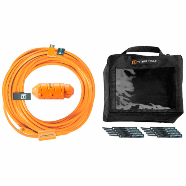 Tether Tools USB-C to Micro-B- Cable-System 9,40m right o...