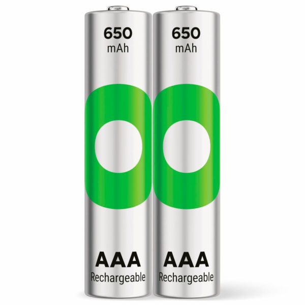 1x2 GP ReCyko NiMH Batteries AAA 650mAh DECT-Telephone
