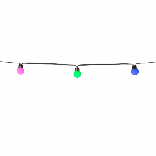 LBM 10m Smart Outdoor Light Chain - 50 x Globe 3cm