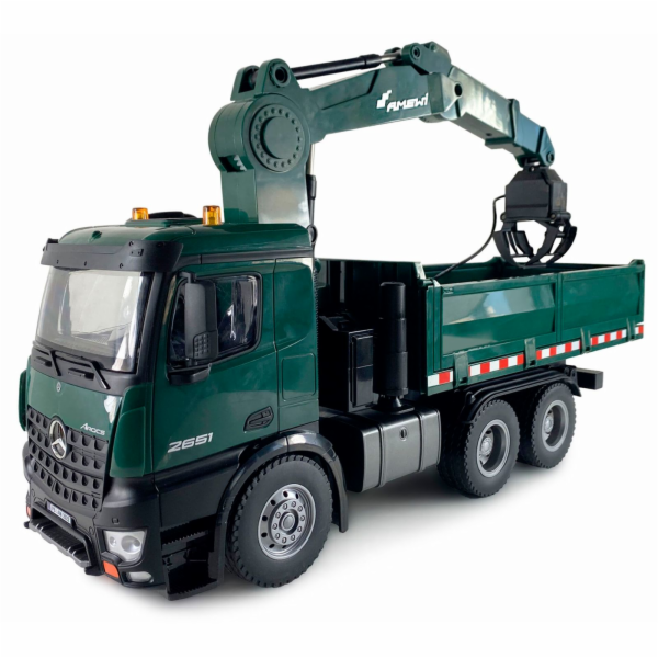 AMEWI Mercedes-Benz Arocs Licens Crane Truck w. Tipper RT...
