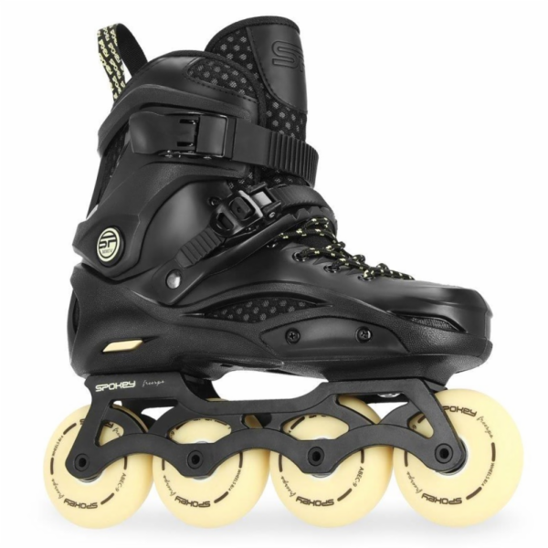 Spokey FREESPO Freeskate kolečkové brusle, černé, vel 40