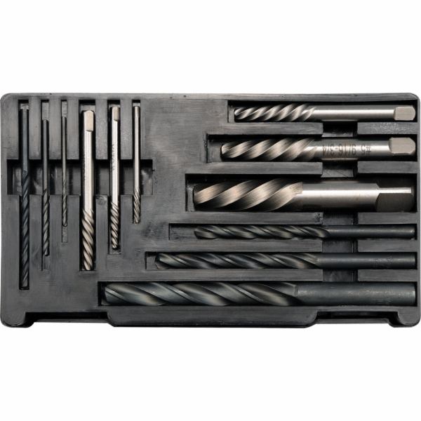Screwdriver for broken screws and HSS drill bits for meta...