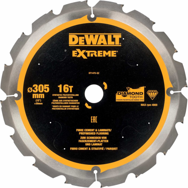 Dewalt kotouč 305x30mm x16t