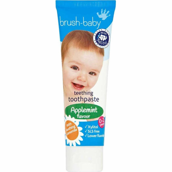Brush-baby BRUSHBABY PASTE 0-2l 50ml APPLEMINT.