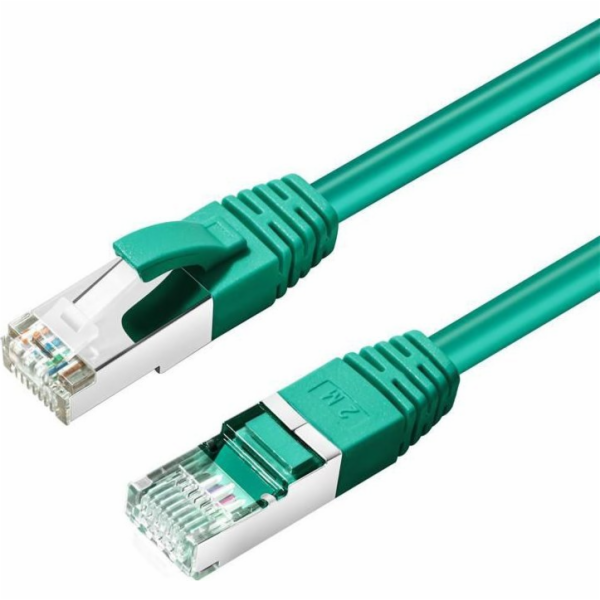 MicroConnect CAT6A S/FTP 1,5m Zelená LSZH