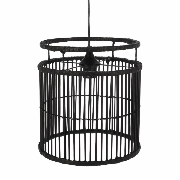Lustr svítidlo závěsné HOMESTYLING 28 x 30 cm ČERNÁ KO-NB...