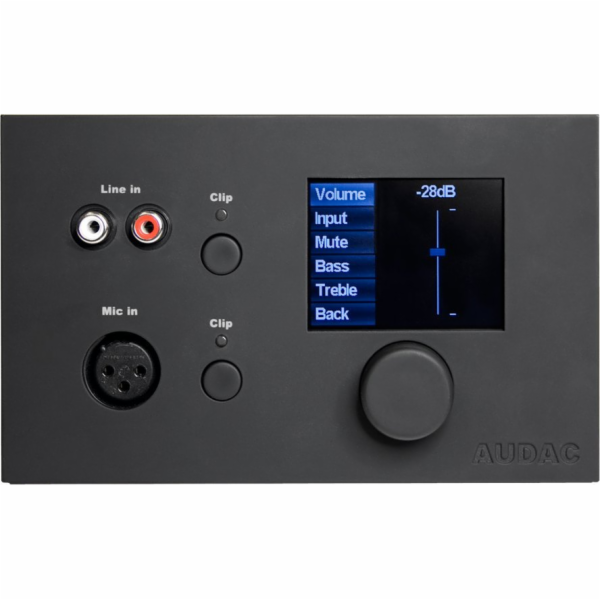 Audac AUDAC MWX65/B All-in-one nástěnný panel pro verzi M...