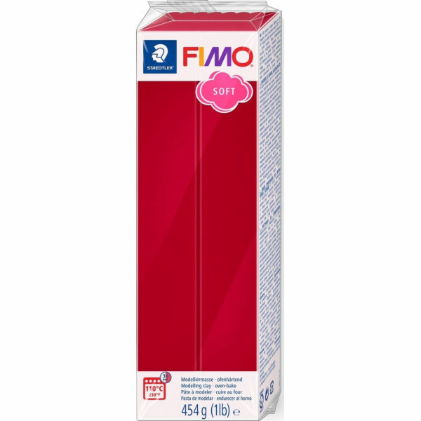 FIMO FIMO Mod.masa Fimo měkká 454g kirschrot