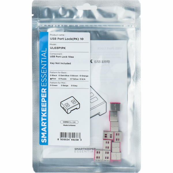 Smartkeeper SMARTKEEPER Basic USB Port Lock 10 - 10x zást...