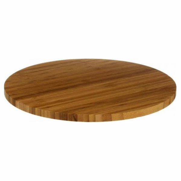 Bambusový otočný servírovací podnos 35 cm