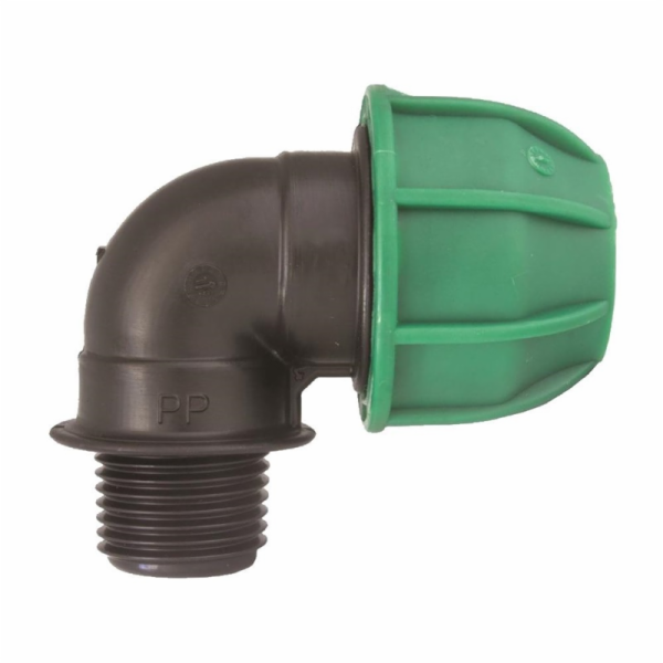 Přípojka kolena d25x3/4in M PN10