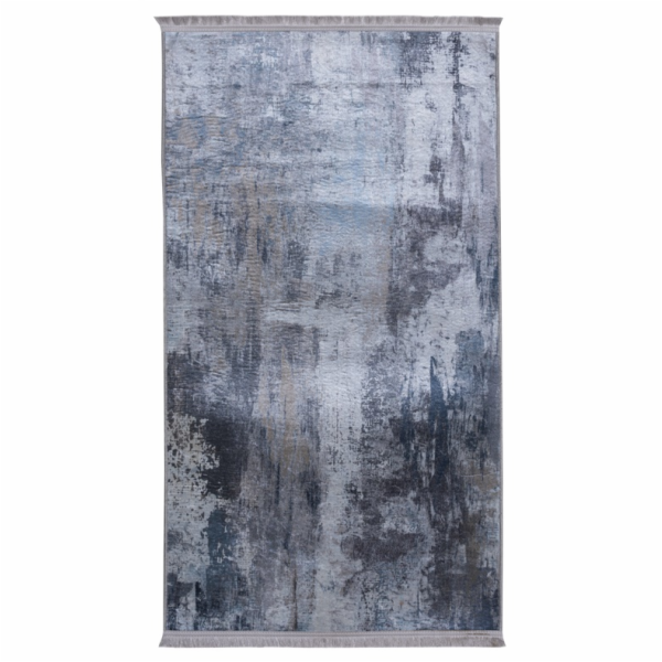 Koberec Splendid MEKO s potiskem, modro/šedá, 140 x 80 cm