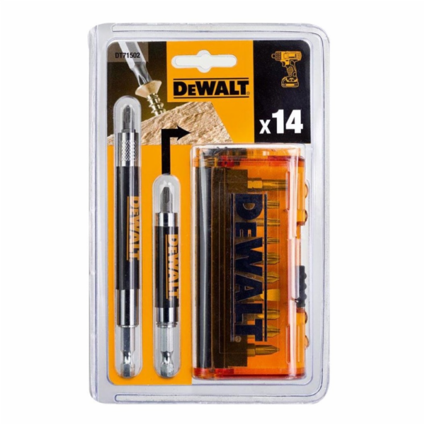 Šroubovací bity Dewalt, 14 ks.