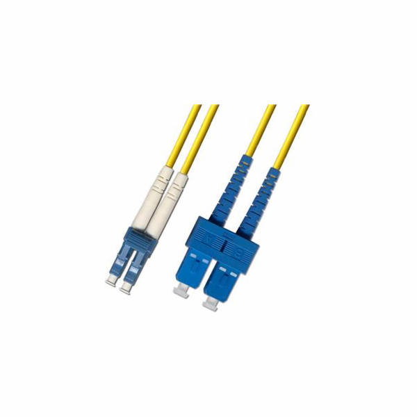 OPTIX LC/UPC-SC/UPC Optický patch cord 09/125 3m G657A