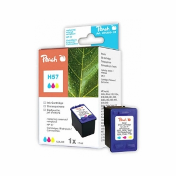 PEACH&nbsp;kompatibilní&nbsp;cartridge&nbsp;HP&nbsp;C6657A&nbsp;No.57,&nbsp;Color,&nbsp;21&nbsp;ml