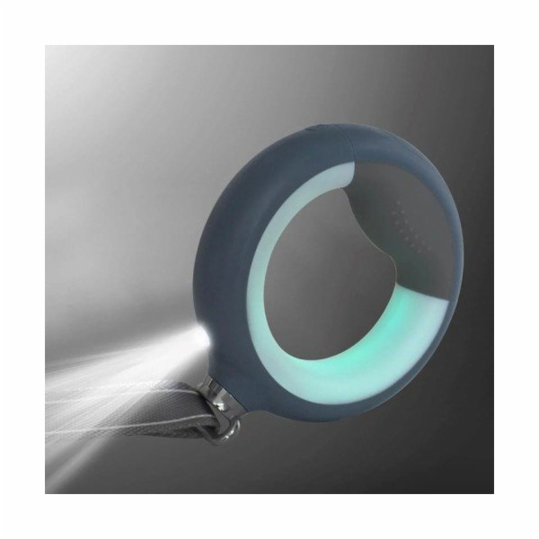 DOGGY VILLAGE Luminous Leash 3in1 MT7128 black - vodítko ...