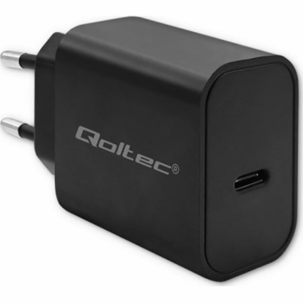 Nabíječka Qoltec Super Quick PD nabíječka | USB-C | 20W |...