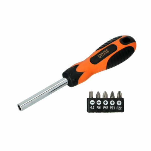 Šroubovák s bity FASTER TOOLS