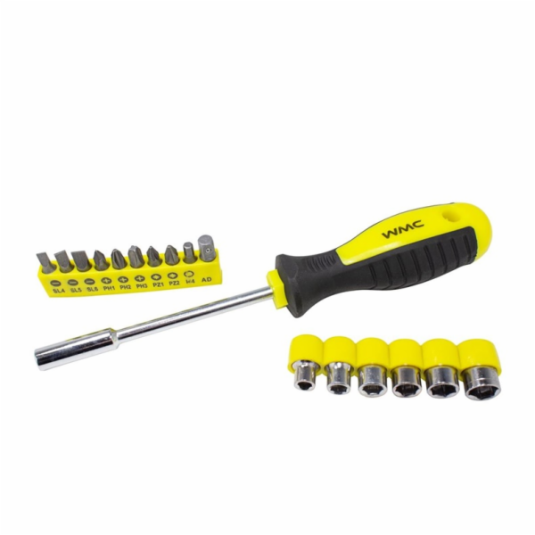 Sada šroubováků a bitů WMC TOOLS 5171 17 ks.