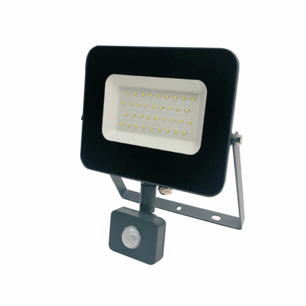 Venkovní LED, E024EIS, 30W, 2550lm, IP65, s pohybem