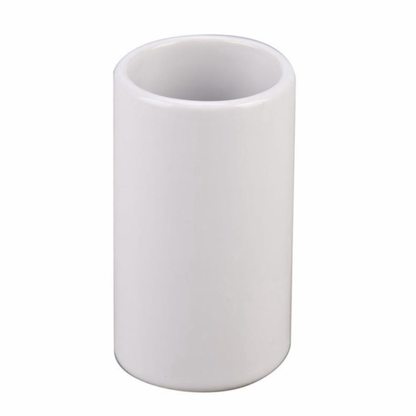Skleněný obal na zubní kartáčky Thema Lux BCO-0355B, bílý