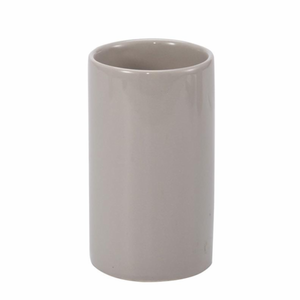 Skleněný držák na zubní kartáčky Thema Lux BCO-0355B, hnědý