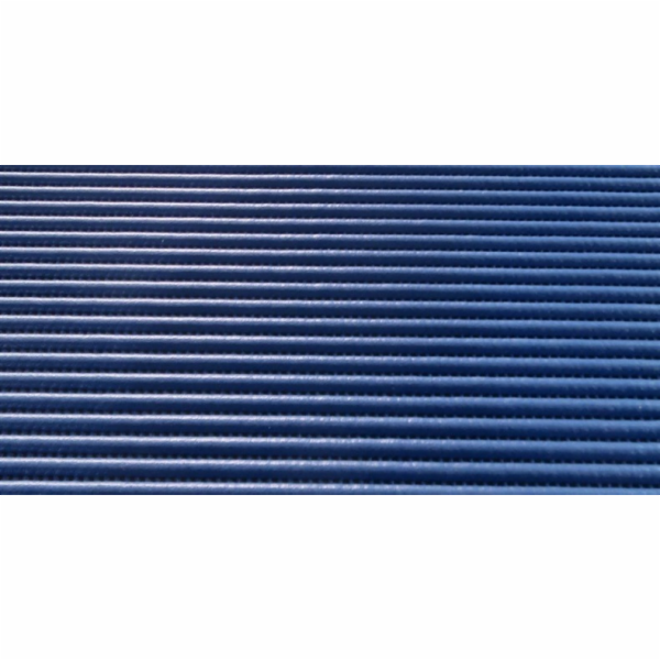 Koupelnová předložka Thema Lux M1301, modrá, 45 x 72 cm
