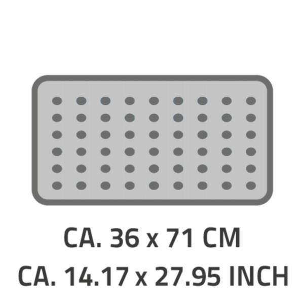 Sada koupelnových předložek Ridder Promo 167501 71x36cm
