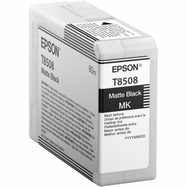 EPSON ink čer ULTRACHROME HD "Kosatka" - Matte Black - T8...