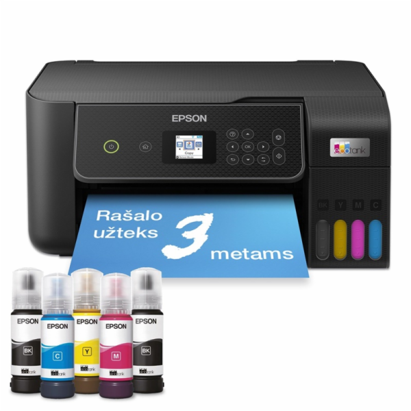 EPSON tiskárna ink EcoTank L3280, 5760x1440dpi, A4, 33ppm...