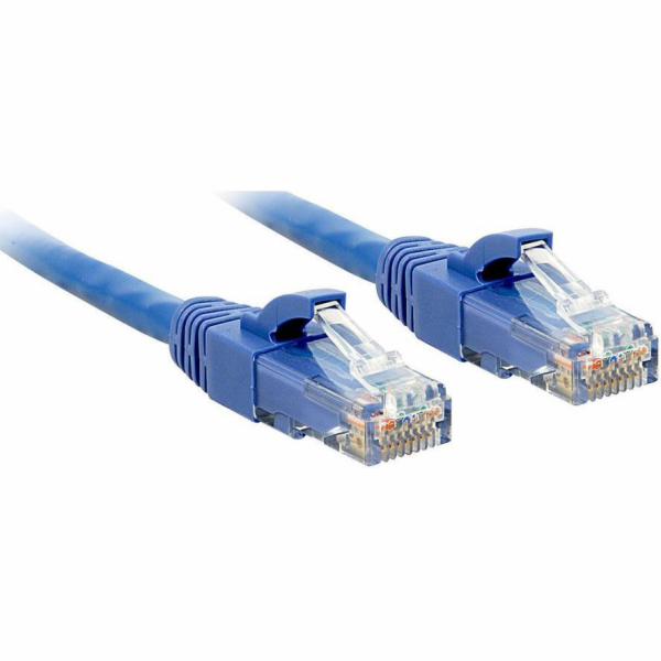 Lindy Patchcord Cat.6, U/UTP, 1m, modrý (48017)