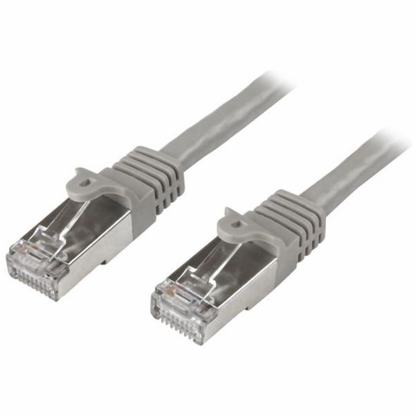 Patchcord StarTech, Cat6, SFTP, 3m, šedý (N6SPAT3MGR)