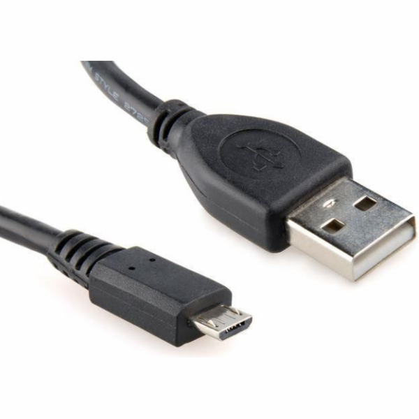 Gembird USB-A - microUSB kabel 1 m černý (CCP-MUSB2-AMBM-1M)